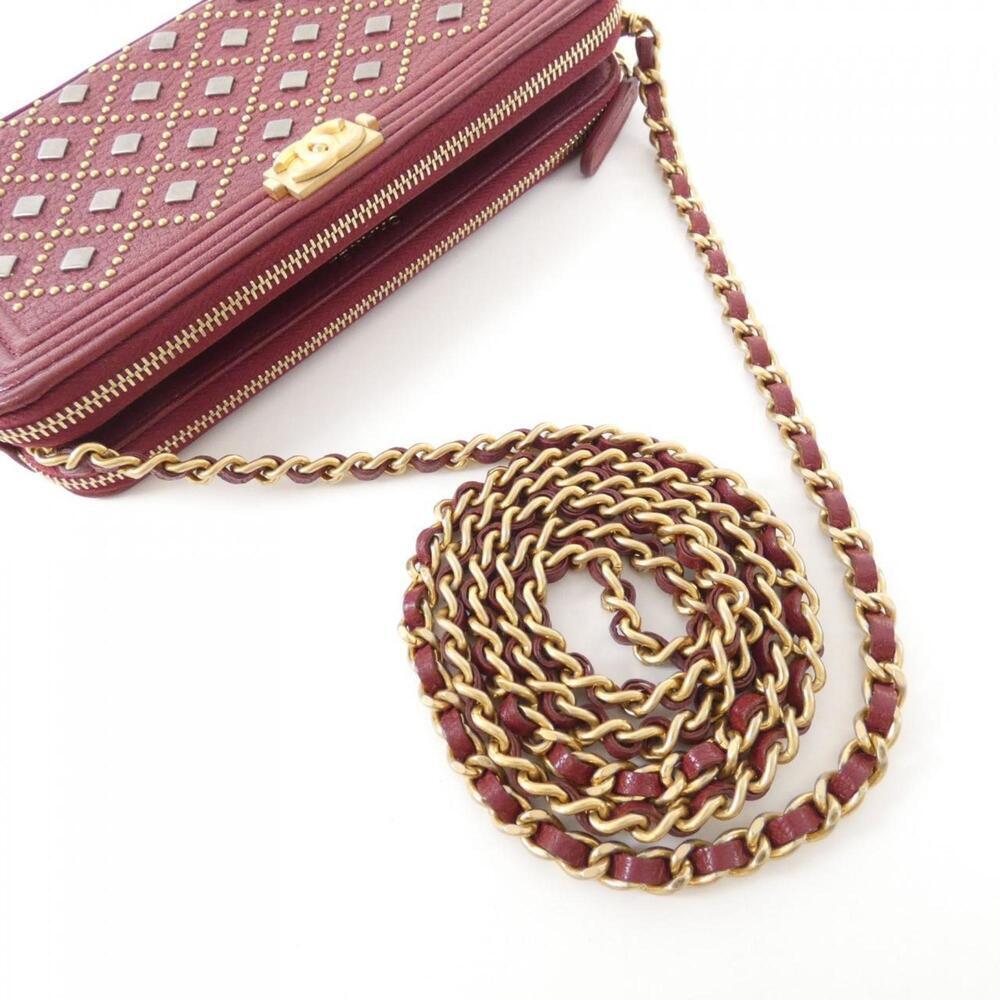 CHANEL Authentic Red Wallet - Picture 4 of 5